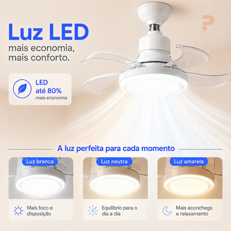 Iluminação LED do TORNADO 360